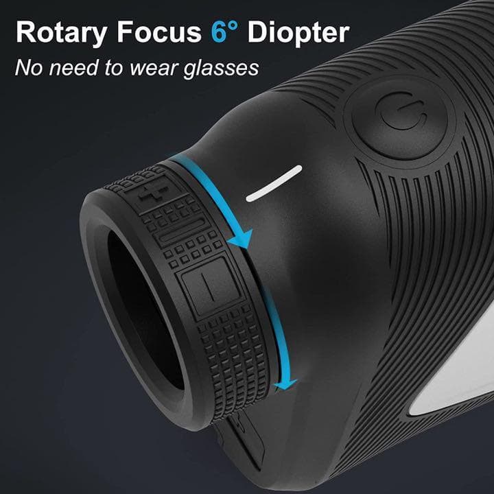 ゴルフ 距離計 USB充電 700ヤード 6倍倍率 5つのモード プレゼント②