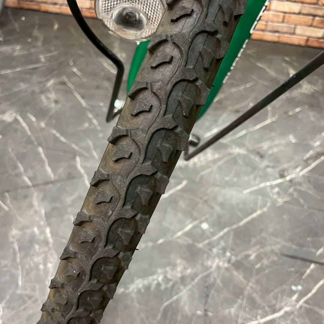 【125】子供用自転車 子供車 TACKLE BOY グリーン 26インチ