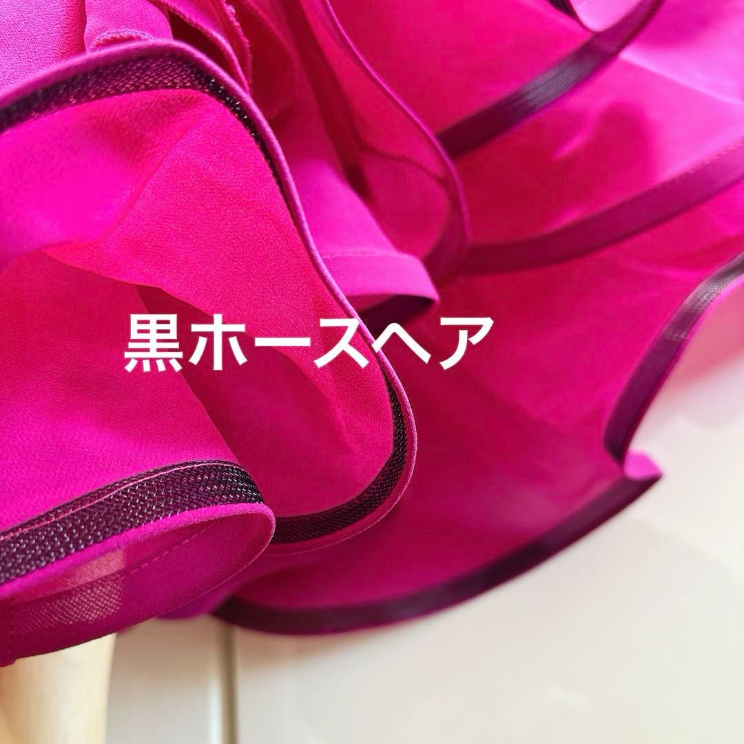 社交ダンスレッスンウェア　wJJdance 立体お花、フロート、ロゴ付き