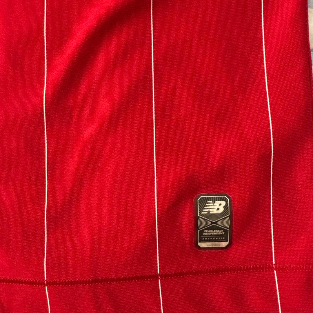 まる　 リヴァプールFC 南野拓実 New Balance レッド　正規品