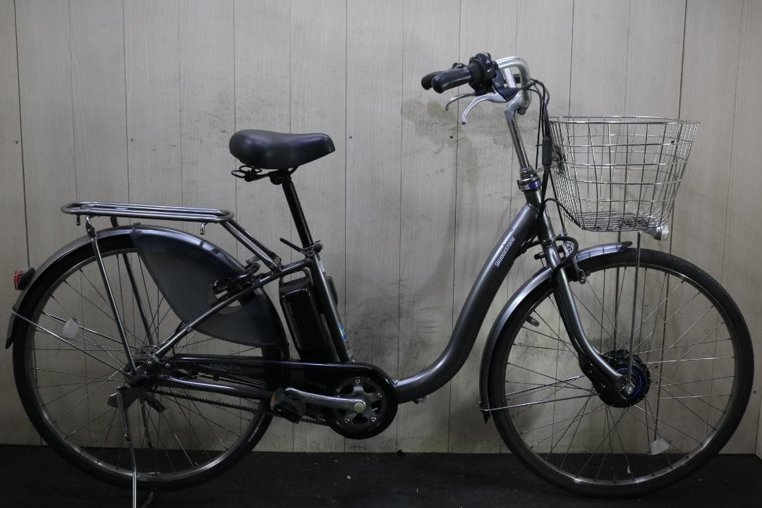 ブリヂストン フロンティアDX F6DB37 リチウム6AH 26型 3段 銀色