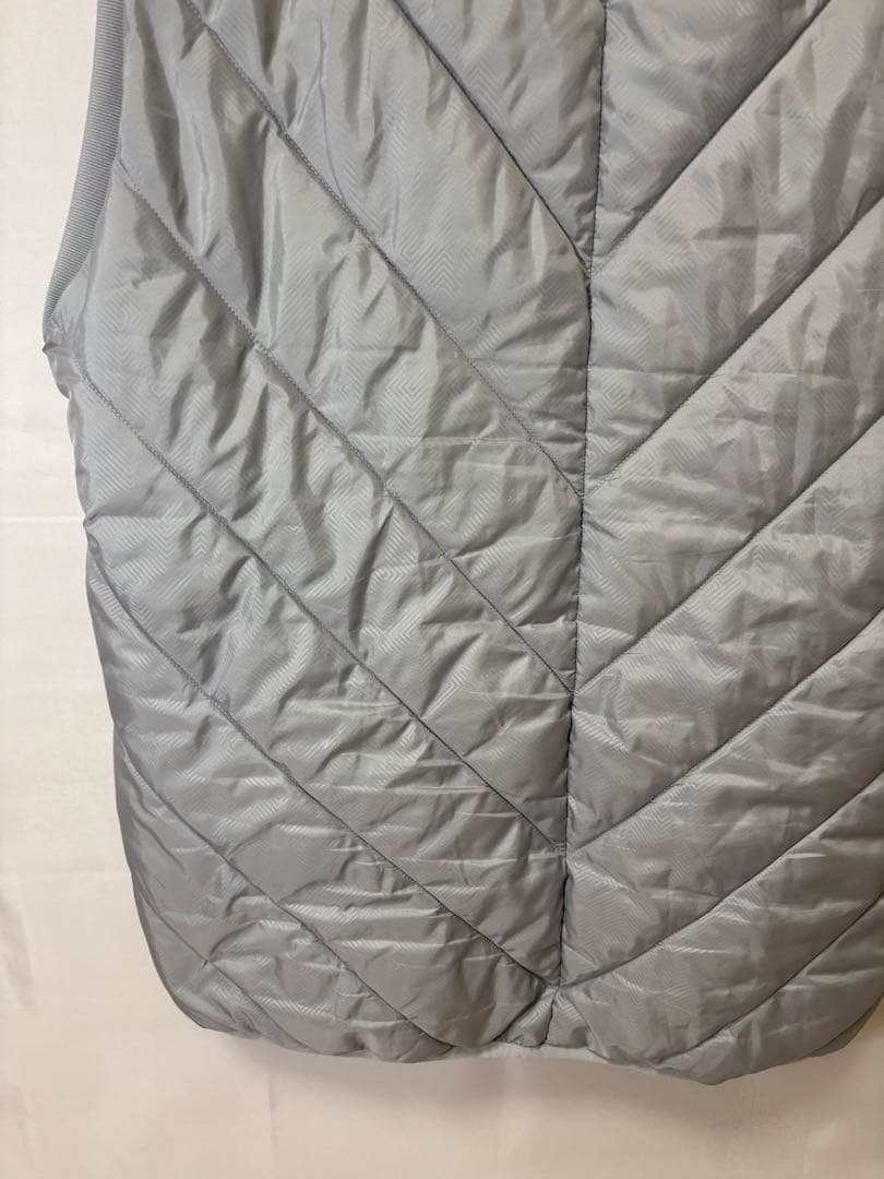 OAKLEY スカル ダウンベスト XL グレー 軽量 ゴルフウェア メンズ