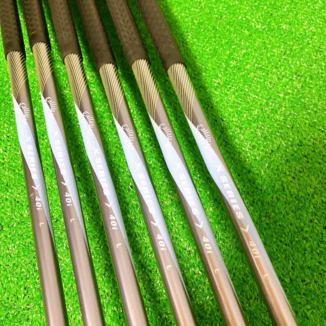 Callaway X-22 レディースアイアン6本セット 7-9.P.A.S