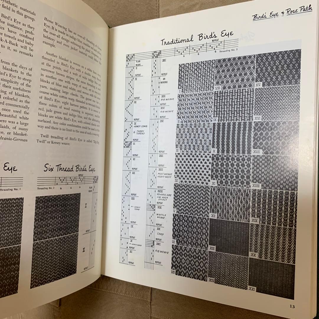 【洋書】A Handweaver's Pattern Book (改訂版)