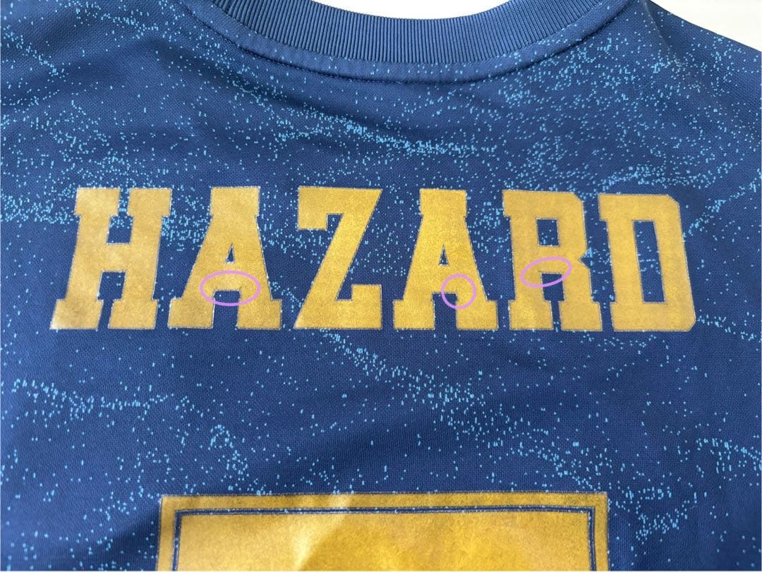 レアルマドリード ユニ3点　アウェイカラー 19-20 エデン・アザール　160