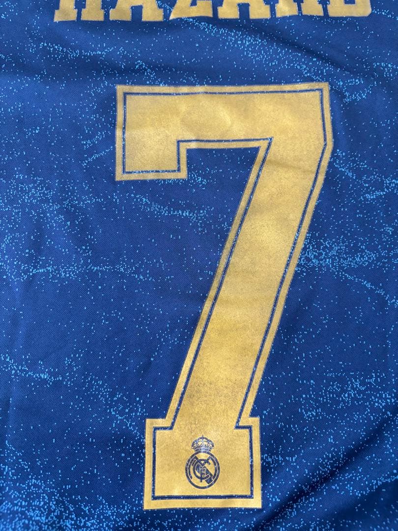 レアルマドリード ユニ3点　アウェイカラー 19-20 エデン・アザール　160