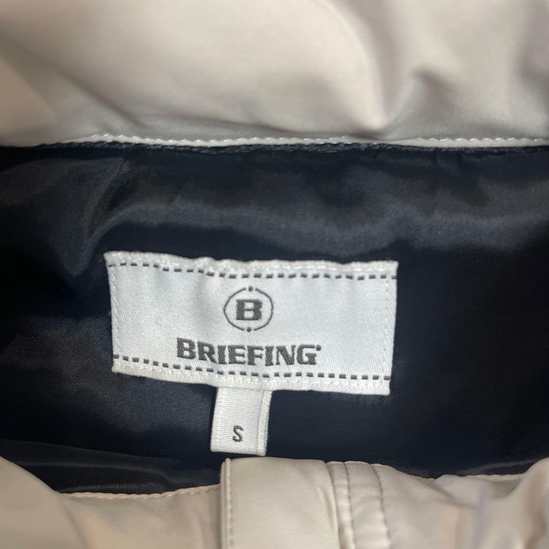 BRIEFING ×TAION サーモダウンベスト ホワイト系 サイズS