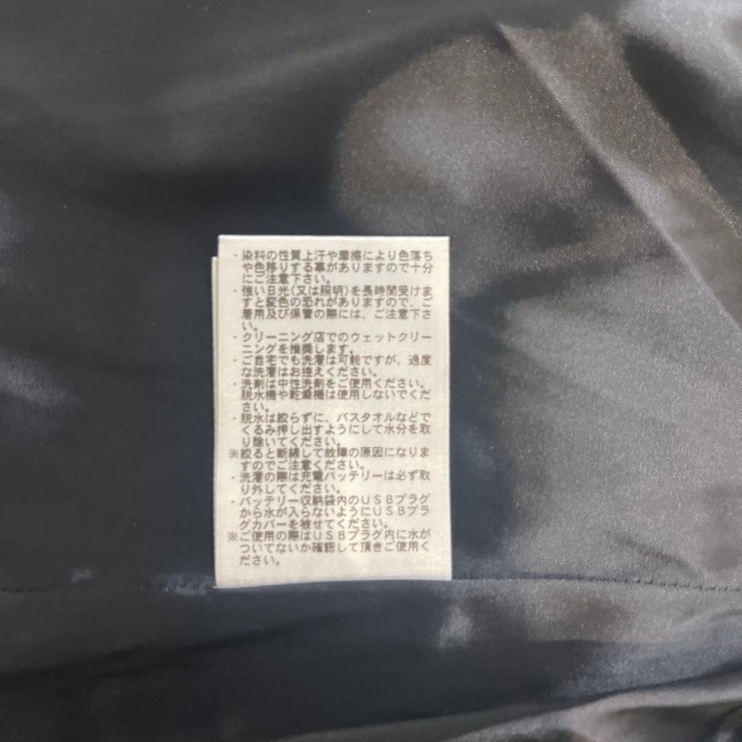 BRIEFING ×TAION サーモダウンベスト ホワイト系 サイズS