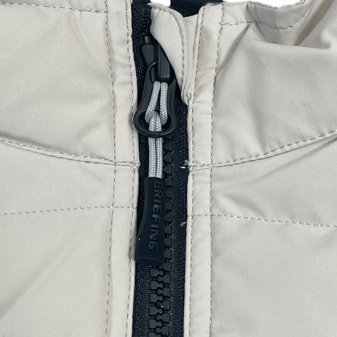 BRIEFING ×TAION サーモダウンベスト ホワイト系 サイズS