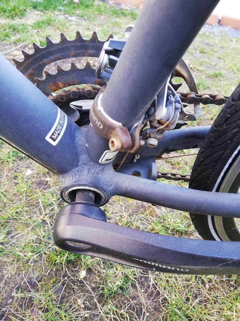 【引取限定】FUJI　ロードバイク　空気入付