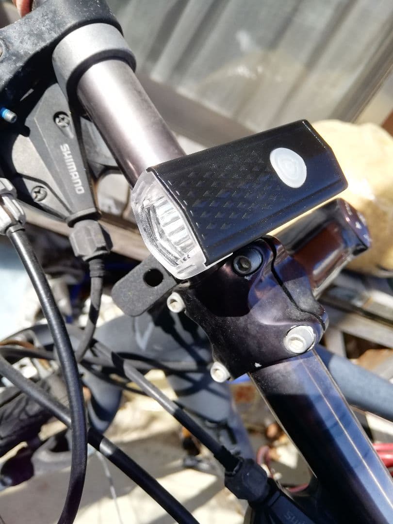 【引取限定】FUJI　ロードバイク　空気入付