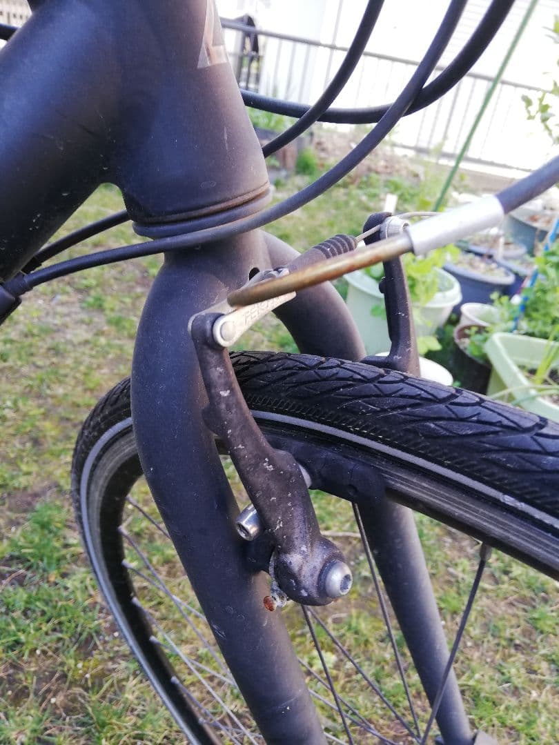 【引取限定】FUJI　ロードバイク　空気入付