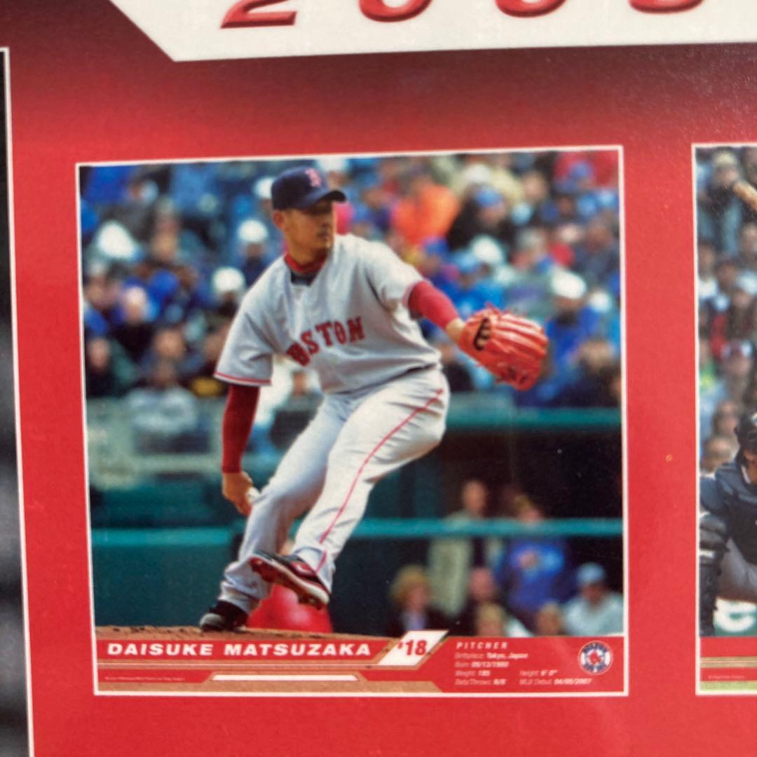 松坂大輔　2008年レッドソックスカレンダー