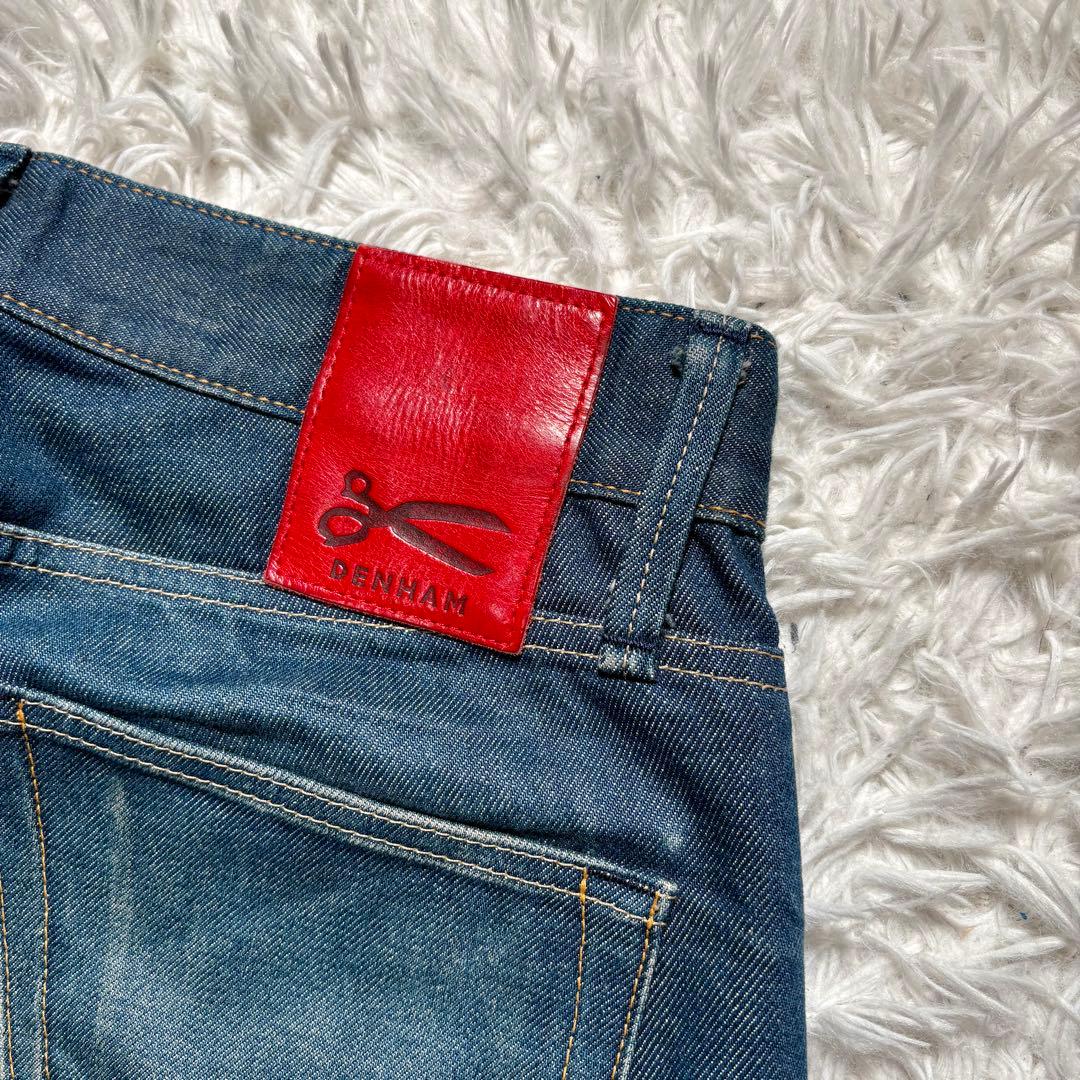 【極美品】デンハム　RAZOR 日本製　W28 限定生産品　赤耳　スリムフィット