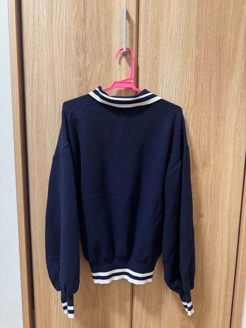 【PING APPAREL】ボーダーリブニットセットアップニット〈NATIVE〉