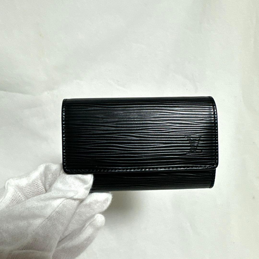 LOUIS VUITTON 6連キーケース・エピ・ミュルティクレ 黒