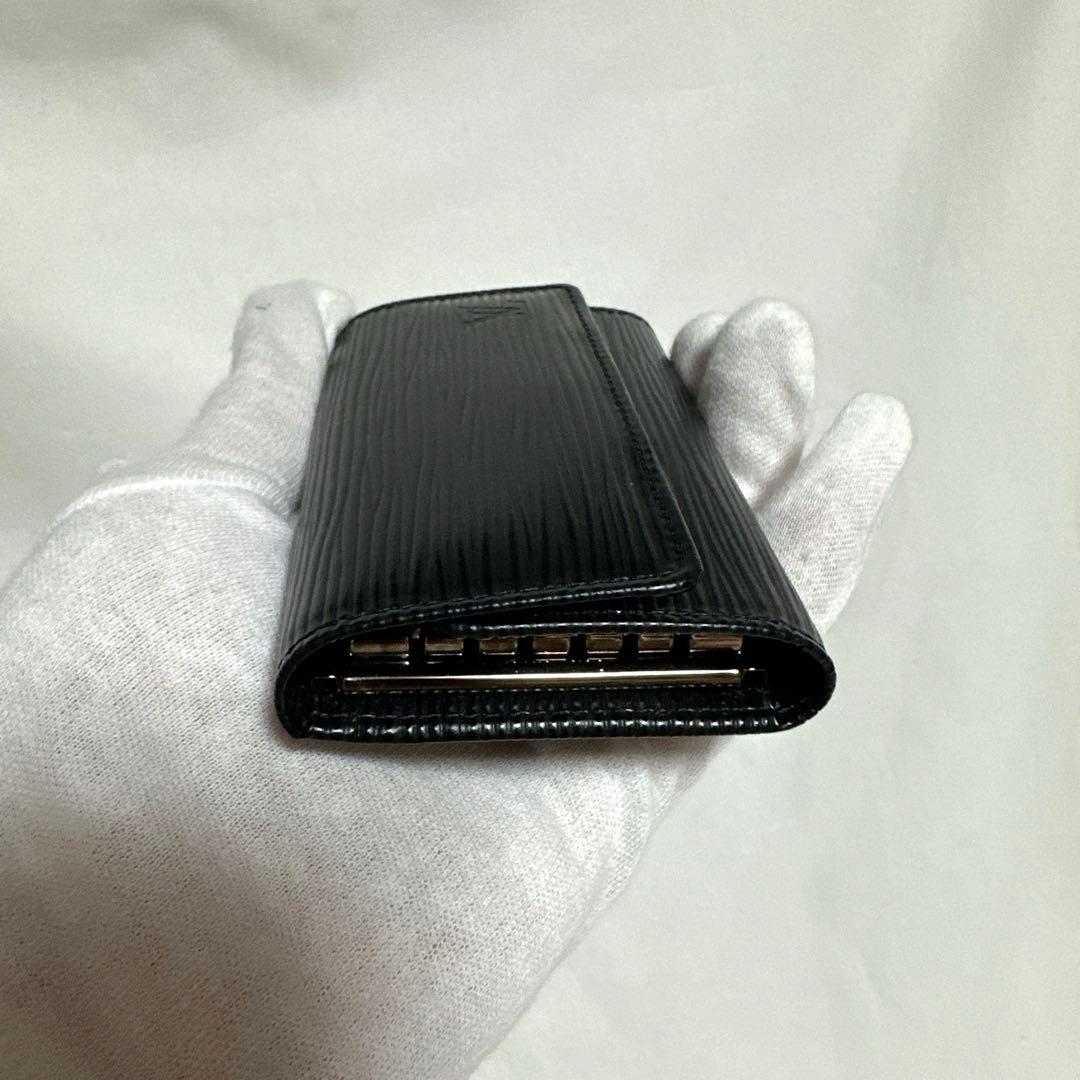 LOUIS VUITTON 6連キーケース・エピ・ミュルティクレ 黒