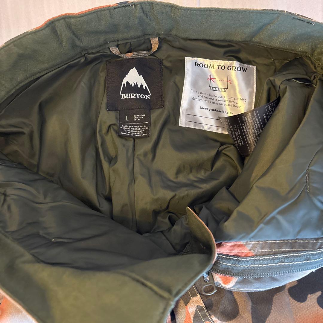 BURTON キッズ　スノーボードジャケット&パンツ　上下セット　キッズLサイズ
