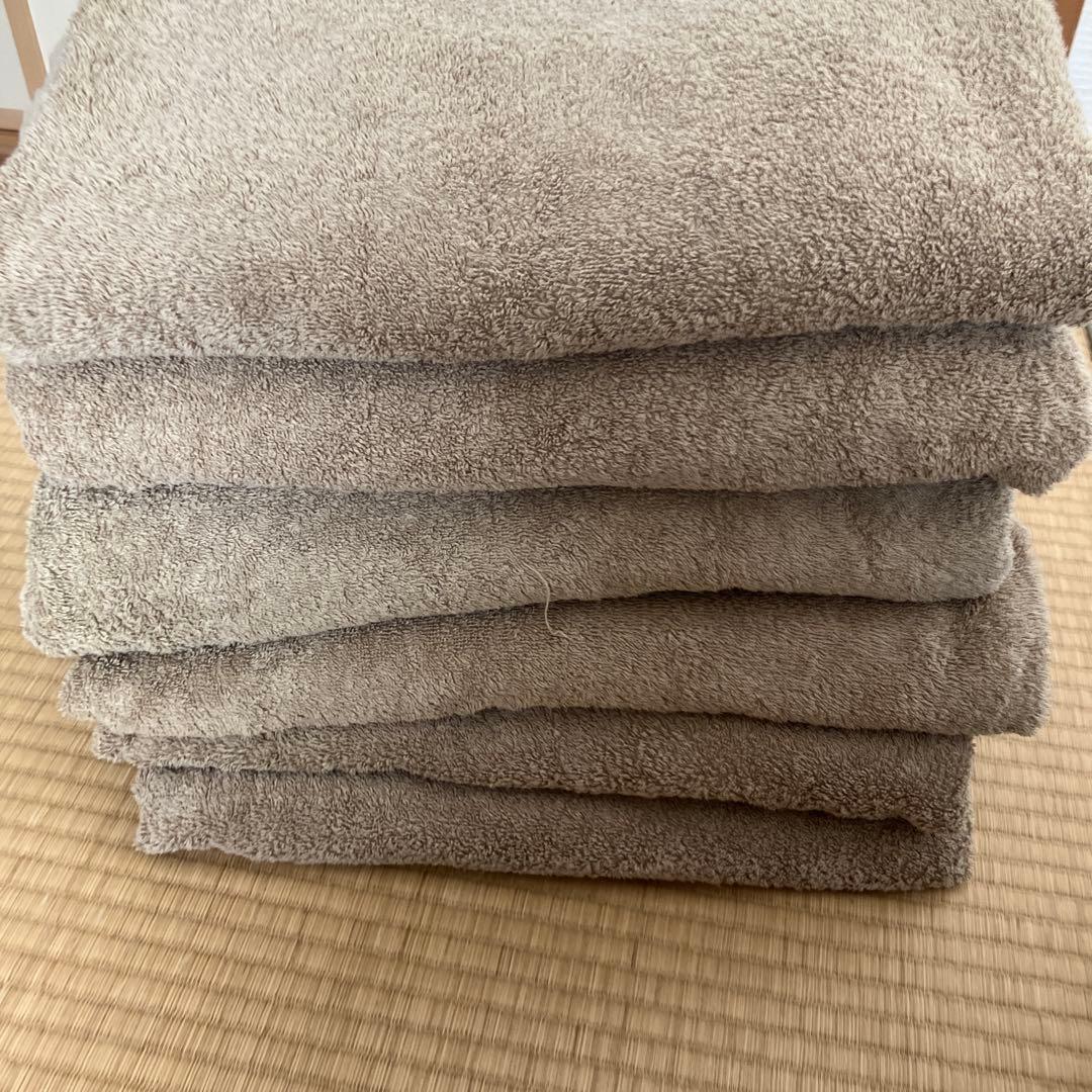 カイトサロン用ベージュ大判タオル 90✖️140センチ 中古 おまとめ14枚