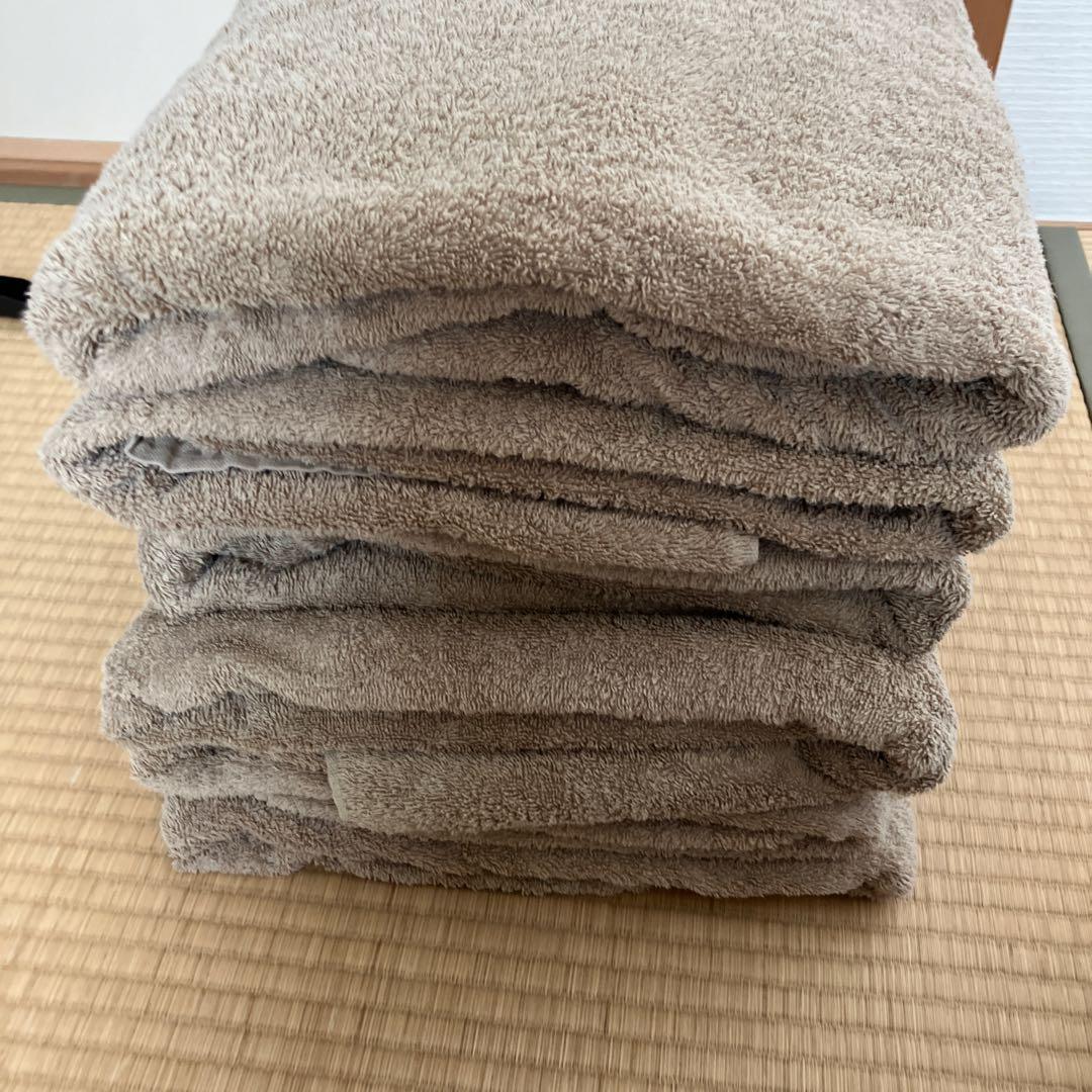 カイトサロン用ベージュ大判タオル 90✖️140センチ 中古 おまとめ14枚