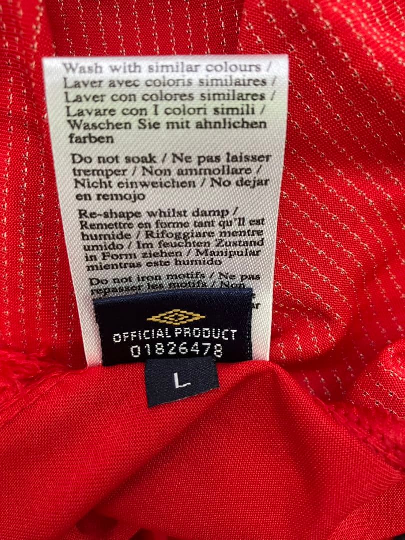 04-06 イングランド代表　ベッカム　アンブロオフィシャルユニフォーム