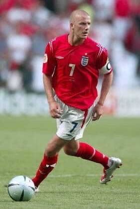 04-06 イングランド代表　ベッカム　アンブロオフィシャルユニフォーム