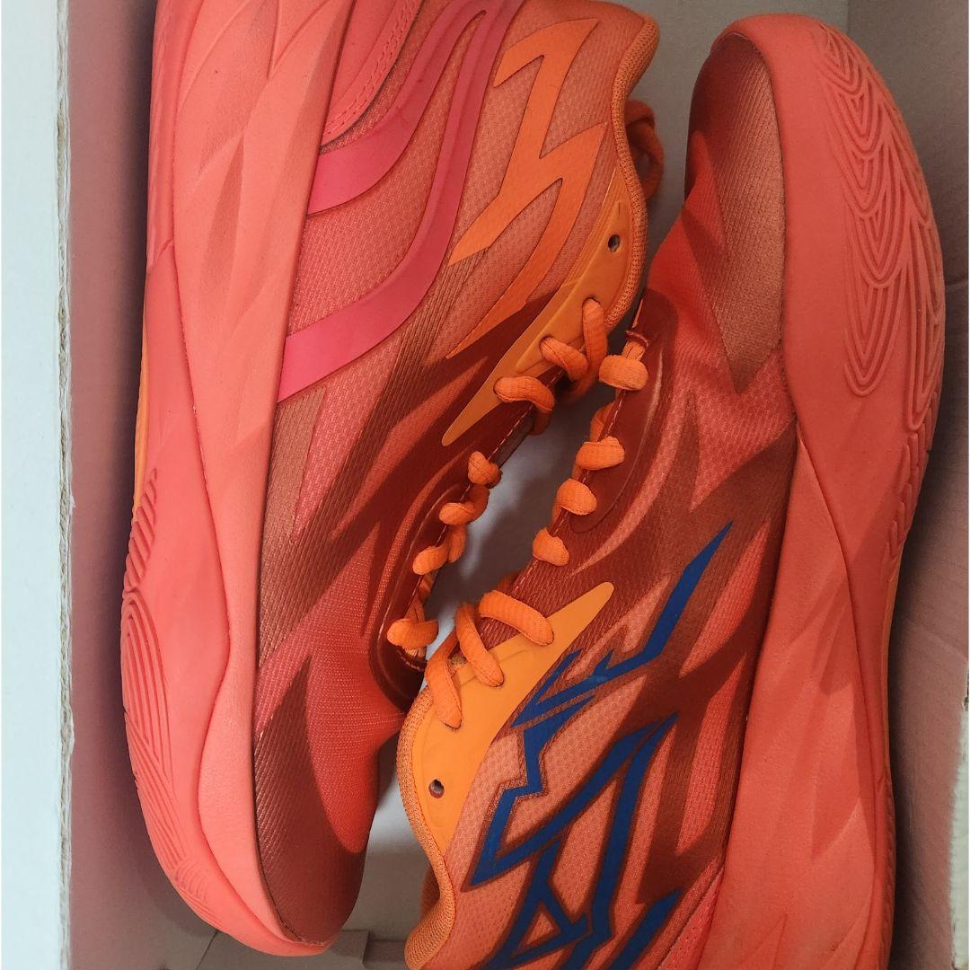 【美品✨️24㎝】プーマ MB.02 JR スーパーノヴァ オレンジ 箱付 レア