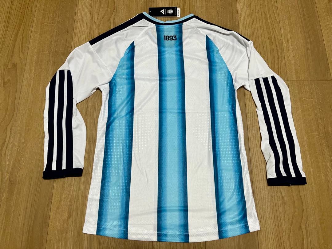【長袖】②2026 アルゼンチン代表 ホーム ユニフォームL 新品