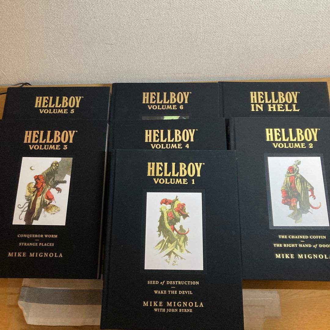 洋書 Hellboy Library Edition（ヘルボーイ豪華装丁本）7冊