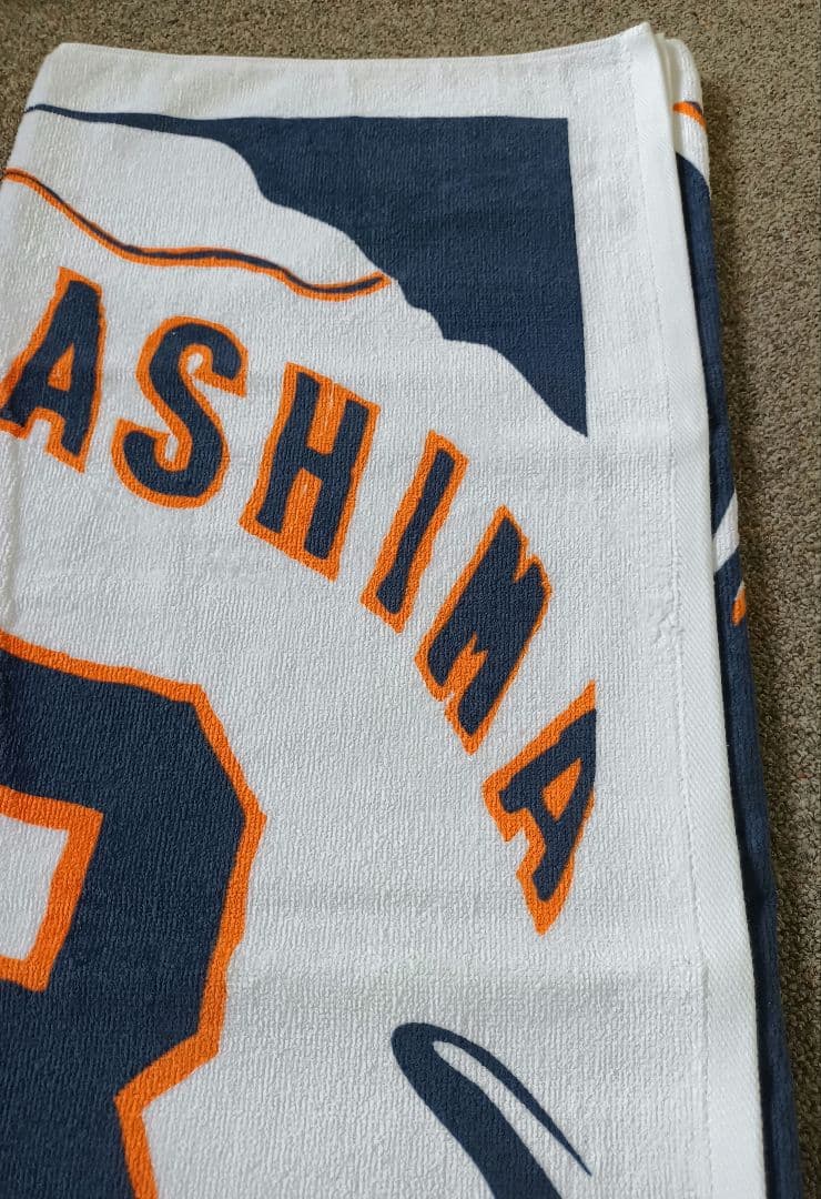 東京読売ジャイアンツ 　長嶋茂雄　長嶋選手 スポーツタオル　記念バスタオル