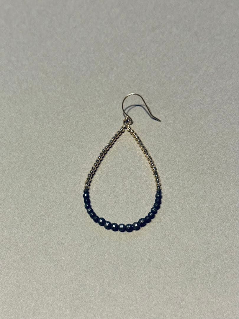 ★お値下げ★ 【MIZUKI】ゴールド×シルバー　コンビピアス　※片耳のみ