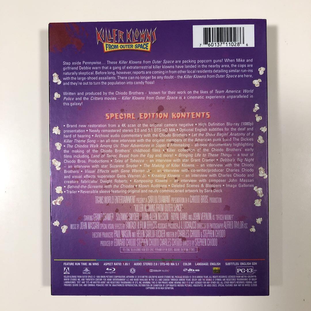 洋画・外国映画 Killer Klowns from Outer Space [Blu-ray