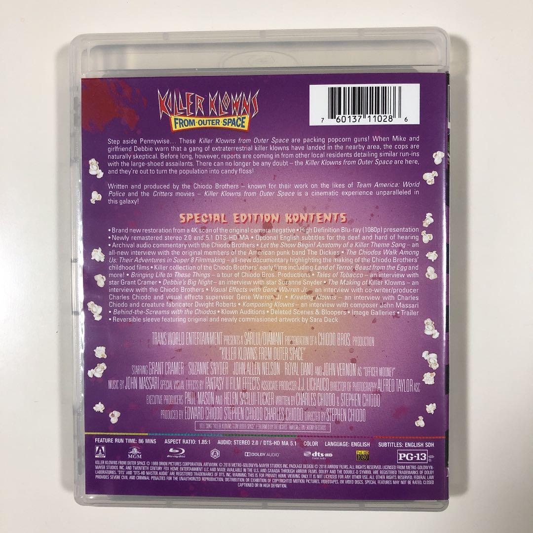 洋画・外国映画 Killer Klowns from Outer Space [Blu-ray