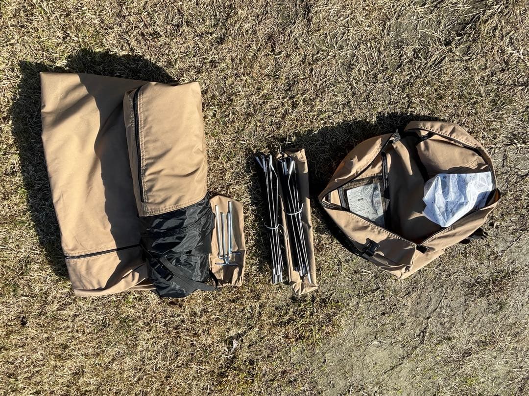 美品 GOGlamping SKY EYE CT コットテント　TC