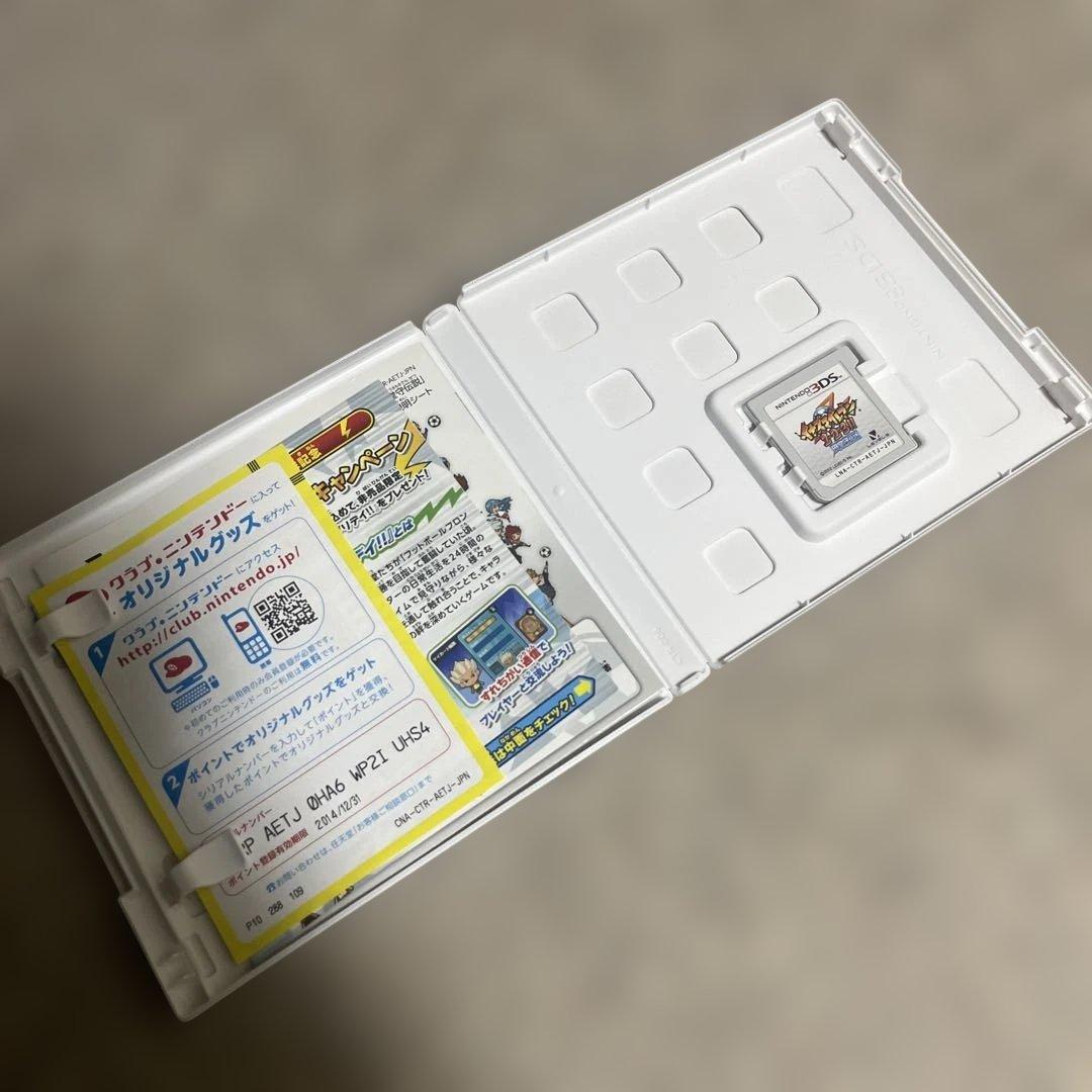 イナズマイレブン1.2.3!! 円堂守伝説 3DSソフト　状態◎