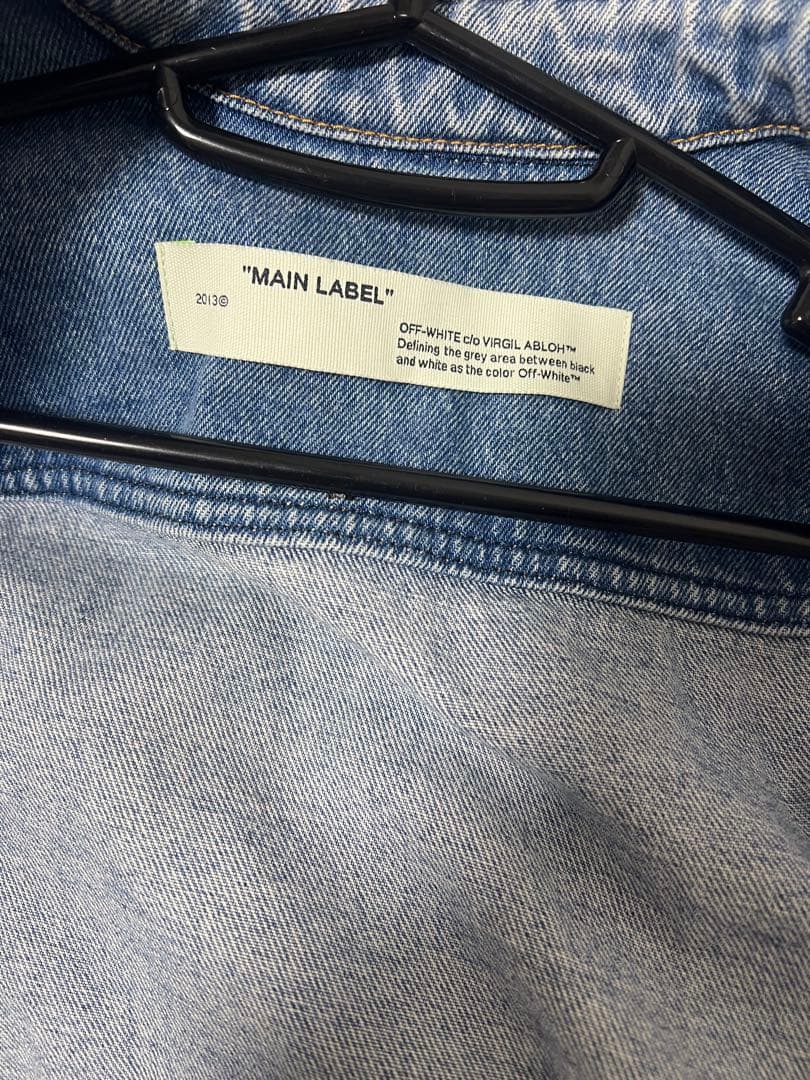 off-white オフホワイト デニム ジャケット ヴァージルアブロー
