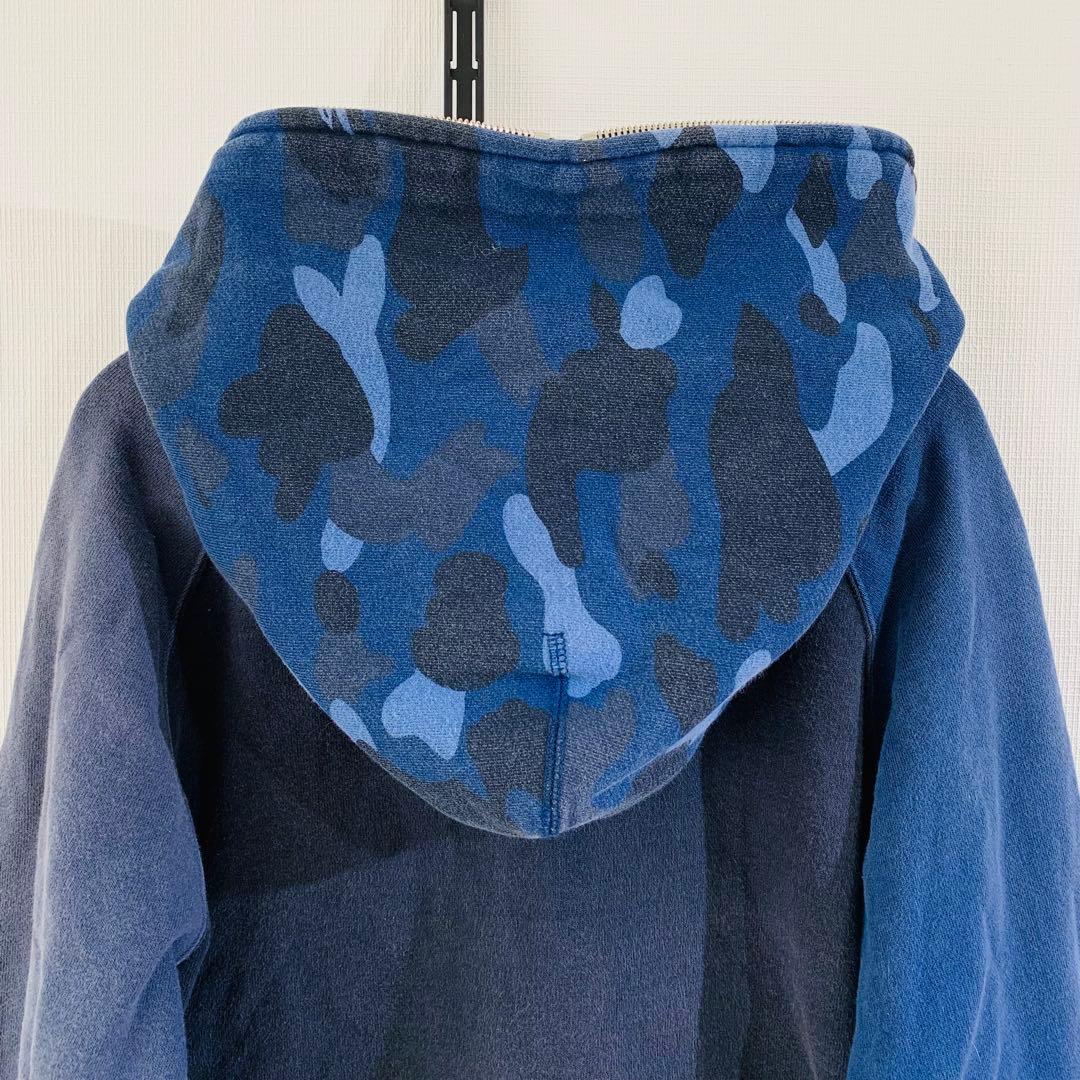 APEE エイプ カモフラ フルジップパーカー A BATHING APE