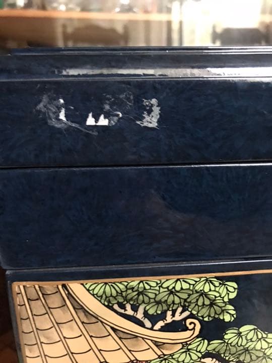 アンティーク　ジュエリーボックス　大容量