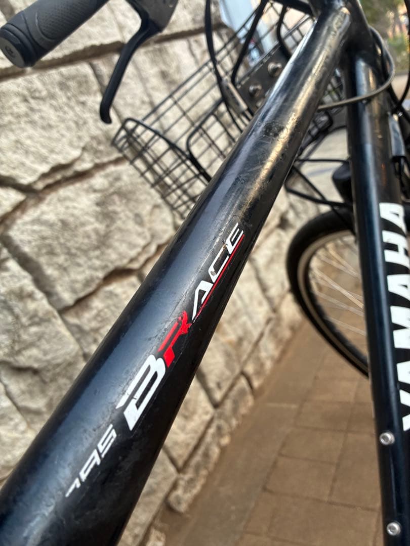 YAMAHA 電動アシスト自転車　PAS Brace XL 黒12.8Ah