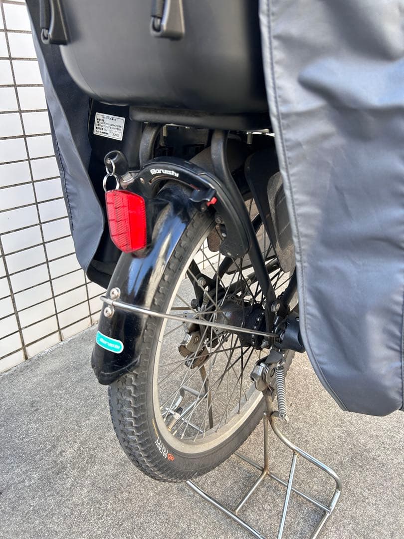 東京　引取　整備済　タイヤ、カバー新品　20型　3人乗り　自転車　電動今だけ価格