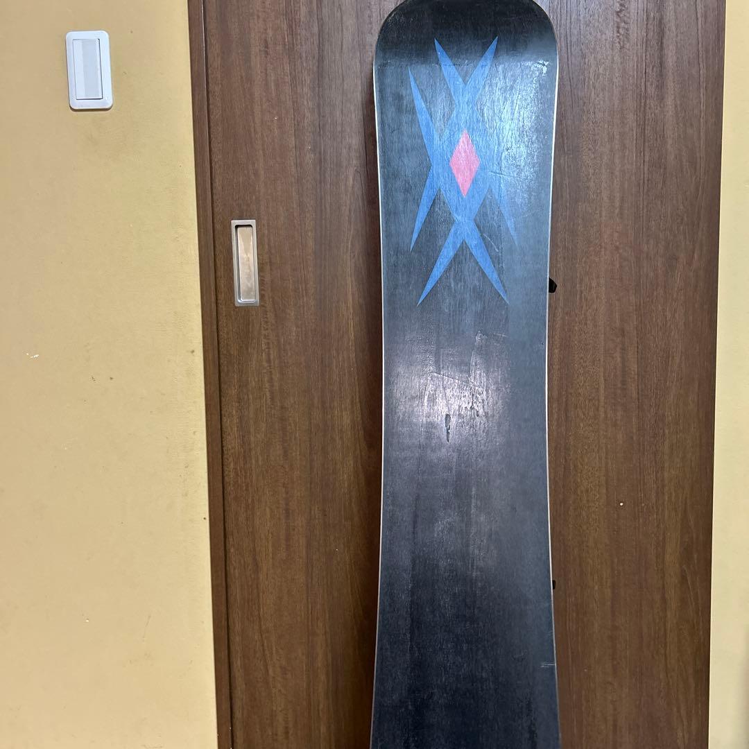 オレンジ スノーボード 141cm ビンディング付き