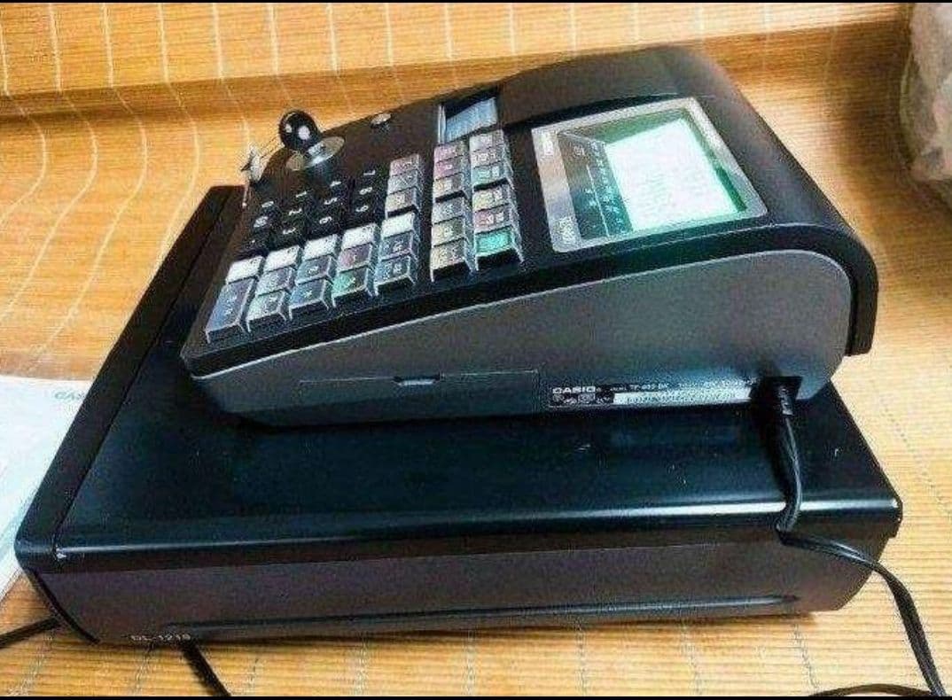 カシオレジスター　TE-400　フル設定無料　美品PC連携売上管理　985888