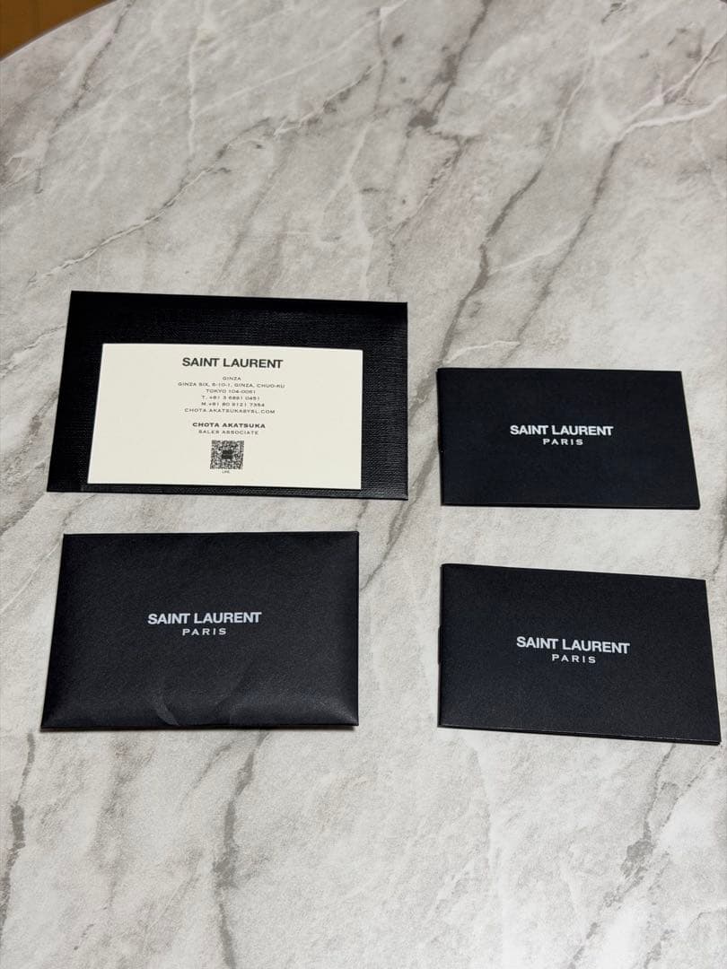 美品 SAINT LAURENT PARIS リヴ ゴーシュ トートバッグ