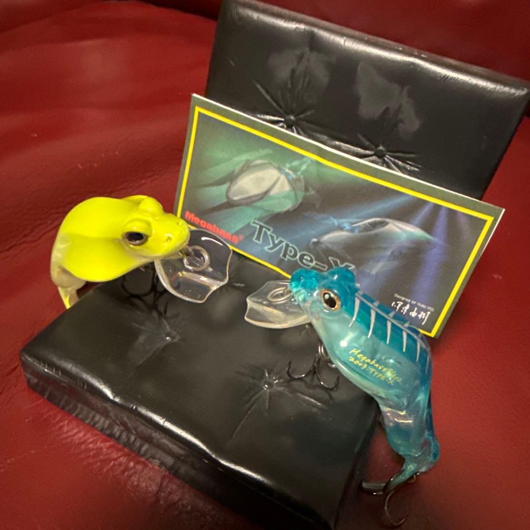 メガバス 美品Type-X タイプX 2003ソーダボーン、ファインチャート