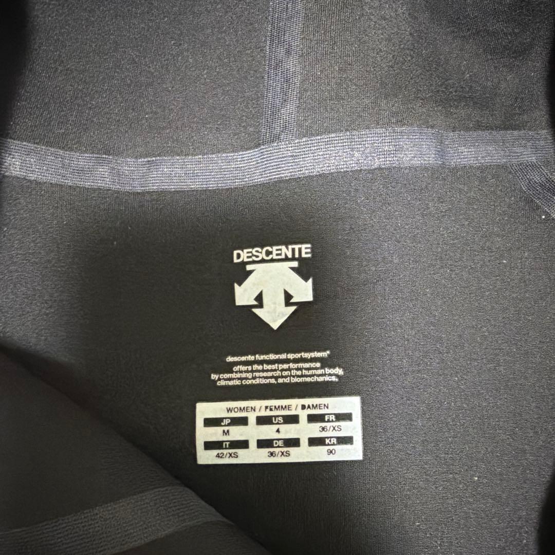 【美品】DESCENTE GOLF レディース セーター ブラック M