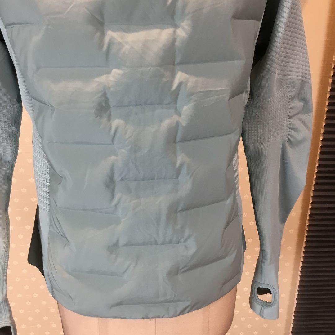 水色 ダウンジャケット レディース ゴルフスポーツウェア　 M、Lサイズ