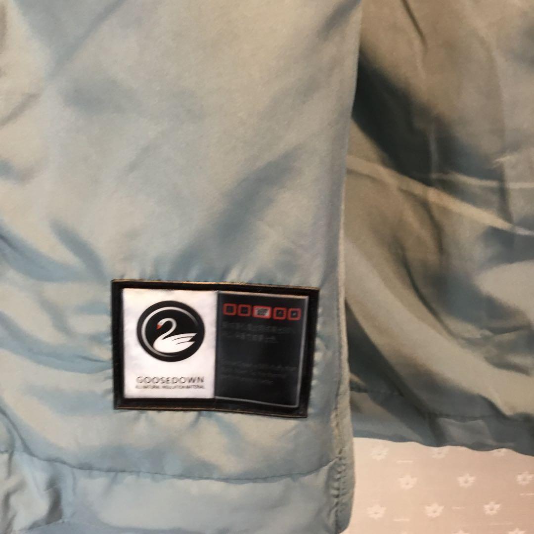 水色 ダウンジャケット レディース ゴルフスポーツウェア　 M、Lサイズ