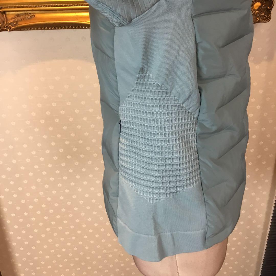 水色 ダウンジャケット レディース ゴルフスポーツウェア　 M、Lサイズ