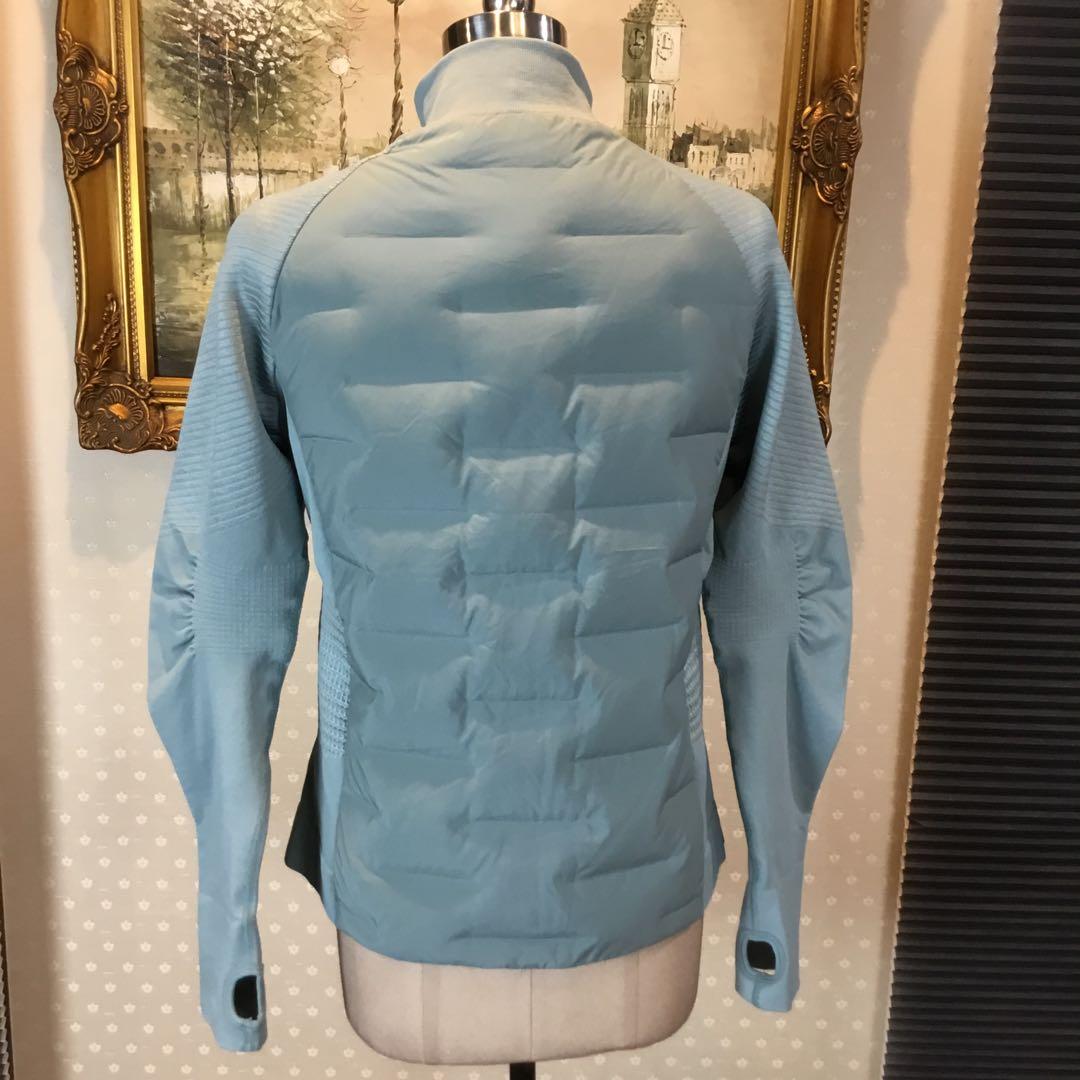 水色 ダウンジャケット レディース ゴルフスポーツウェア　 M、Lサイズ