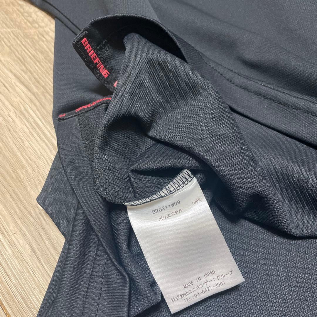 BRIEFING ブリーフィング モックネック長袖 ブラック
